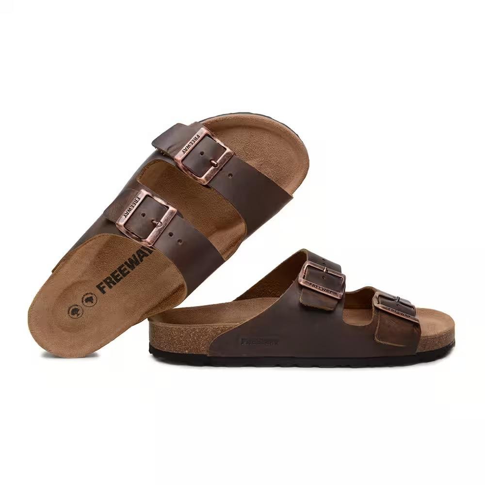 CHINELO FREEWAY MASCULINO CORK01 Marrom 5