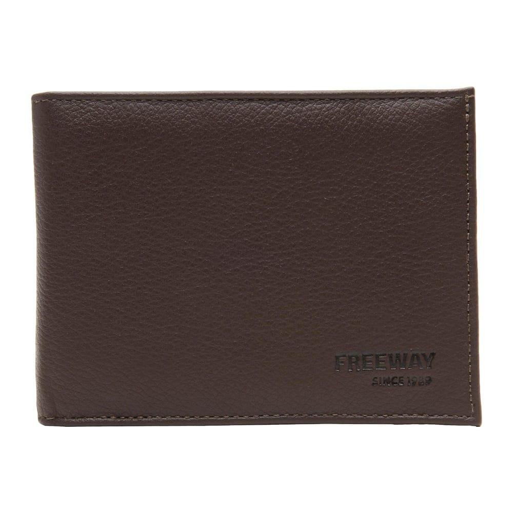 CARTEIRA COURO MASCULINA FREEWAY NIGHT Marrom 3