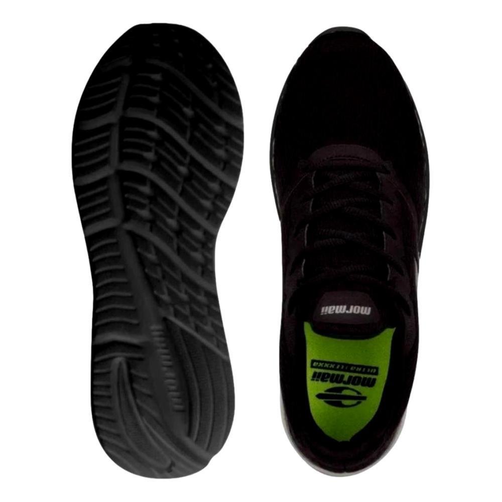 TÊNIS ESPORTIVO FEMININO MORMAII FREE RUN 204113 Preto 3