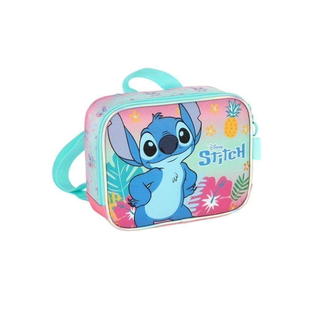 LANCHEIRA INFANTIL FEMININA LUXCEL STITCH LA42383SC Rosa 2