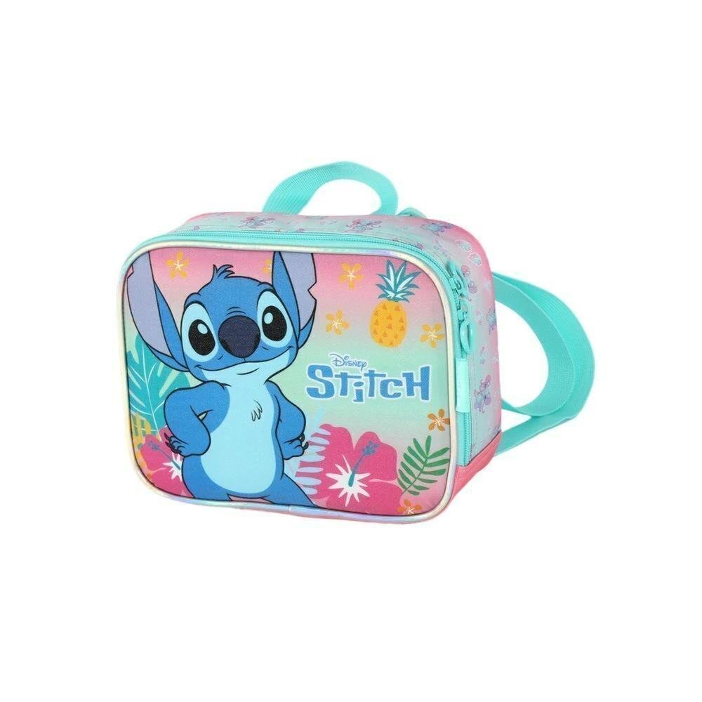 LANCHEIRA INFANTIL FEMININA LUXCEL STITCH LA42383SC Rosa 3