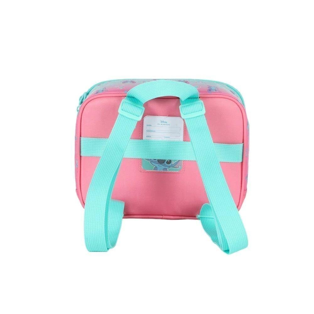 LANCHEIRA INFANTIL FEMININA LUXCEL STITCH LA42383SC Rosa 5