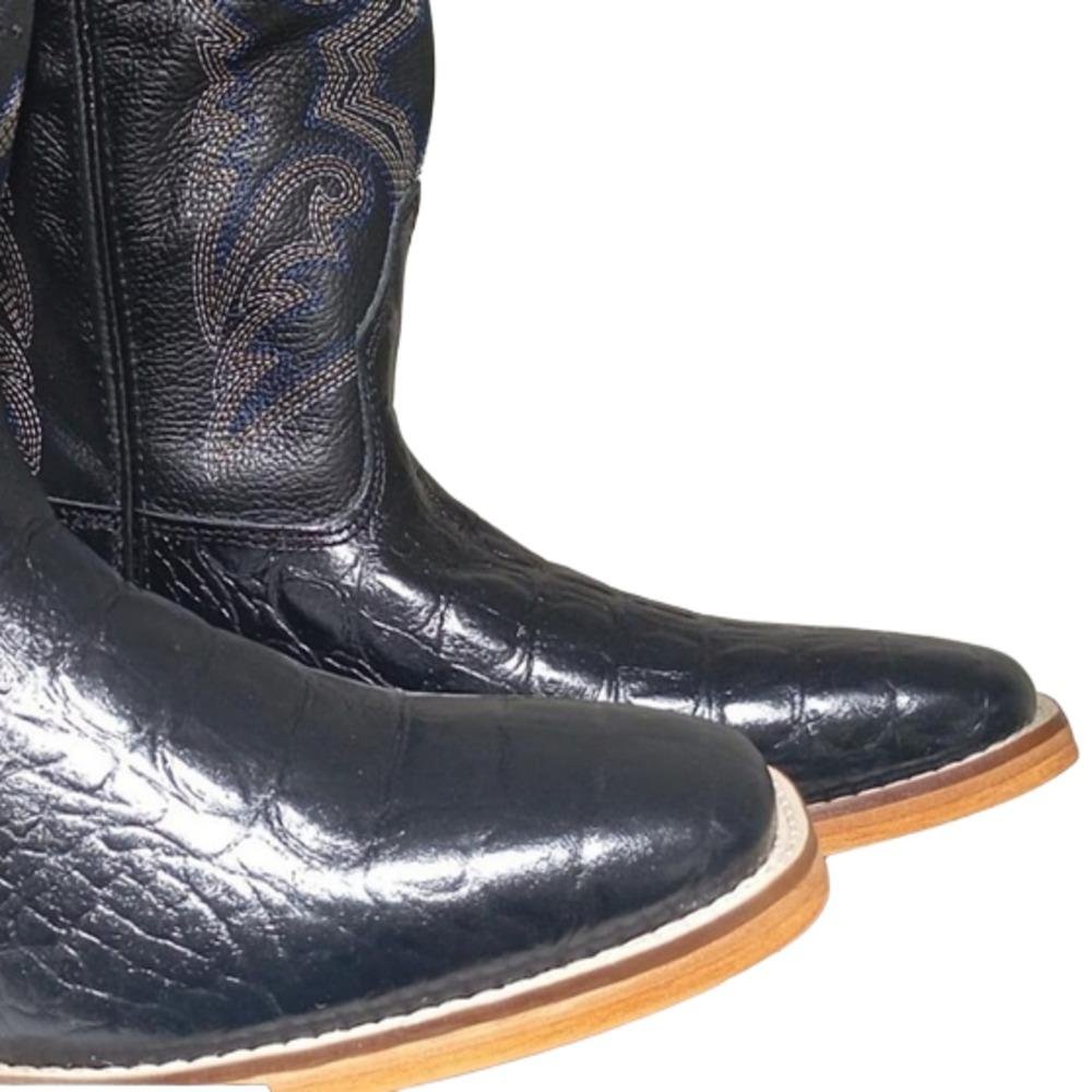 BOTA MONTARIA COURO HELAZZA MASCULINA 20725 Preto 3