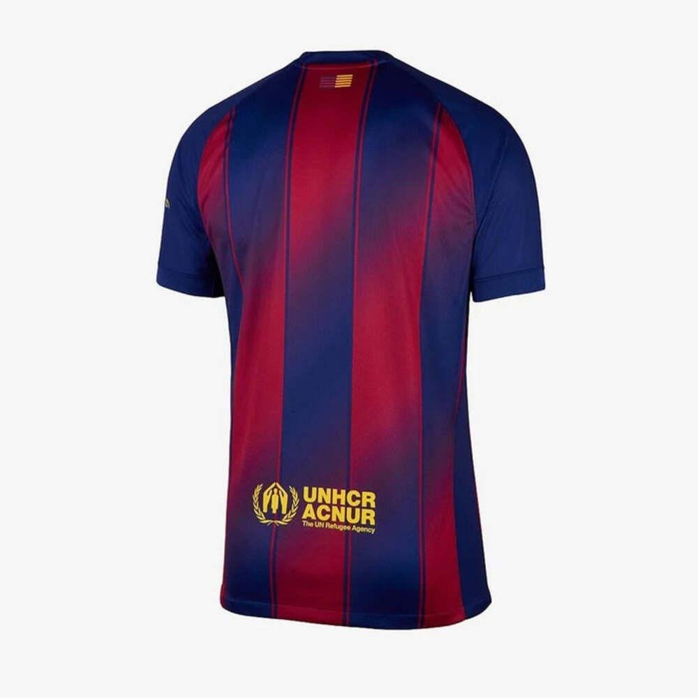 CAMISETA INFANTIL MASCULINA NIKE FC BARCELONA HJ5287 Azul/Vermelho 5