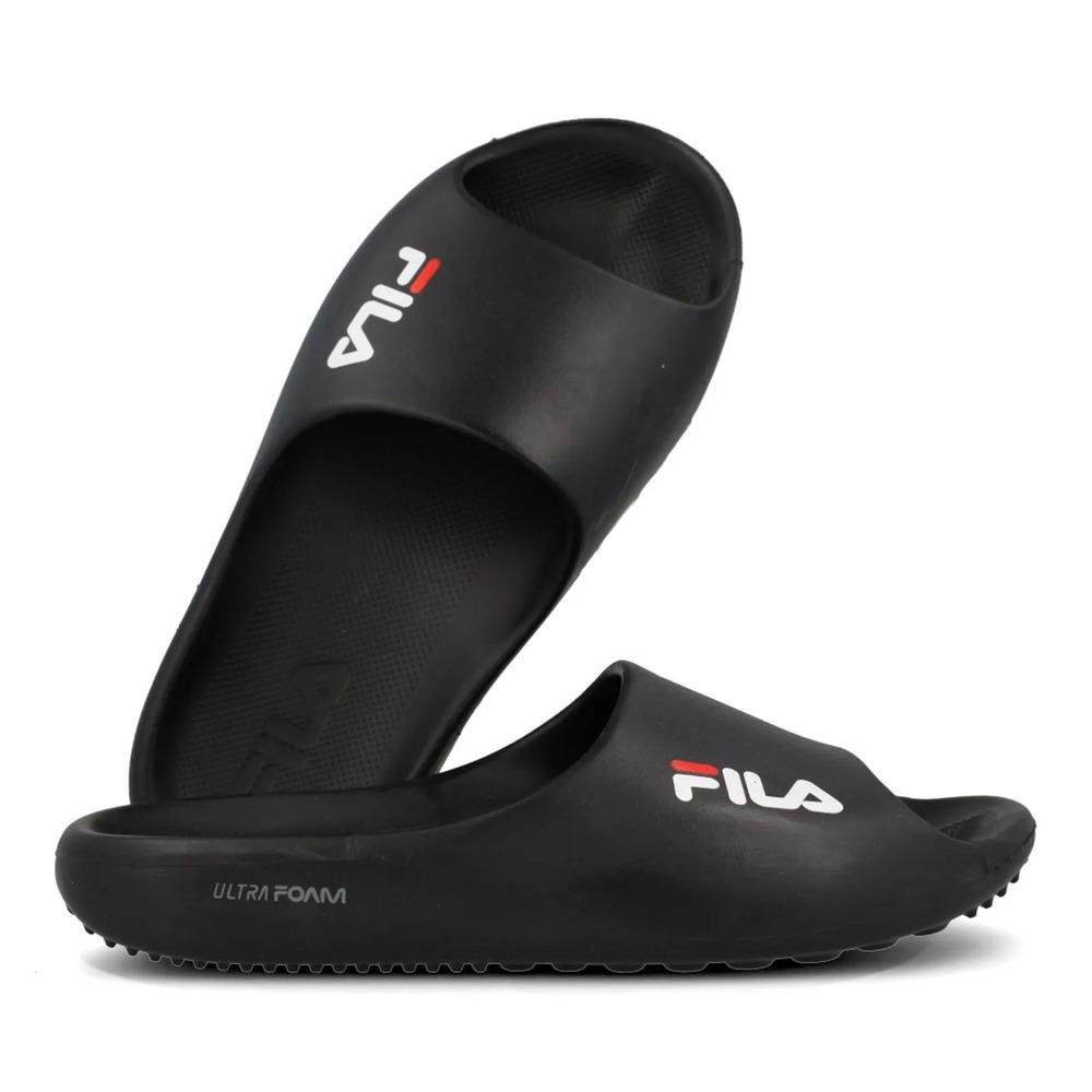 CHINELO FILA SLIDE DRIFTER FOAM MASCULINO F01SD00015 Preto 4