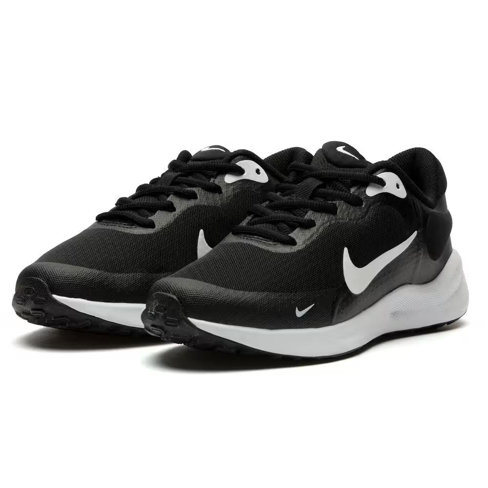TÊNIS NIKE REVOLUTION 7 GS INFANTIL MENINO FB7689 Preto 3
