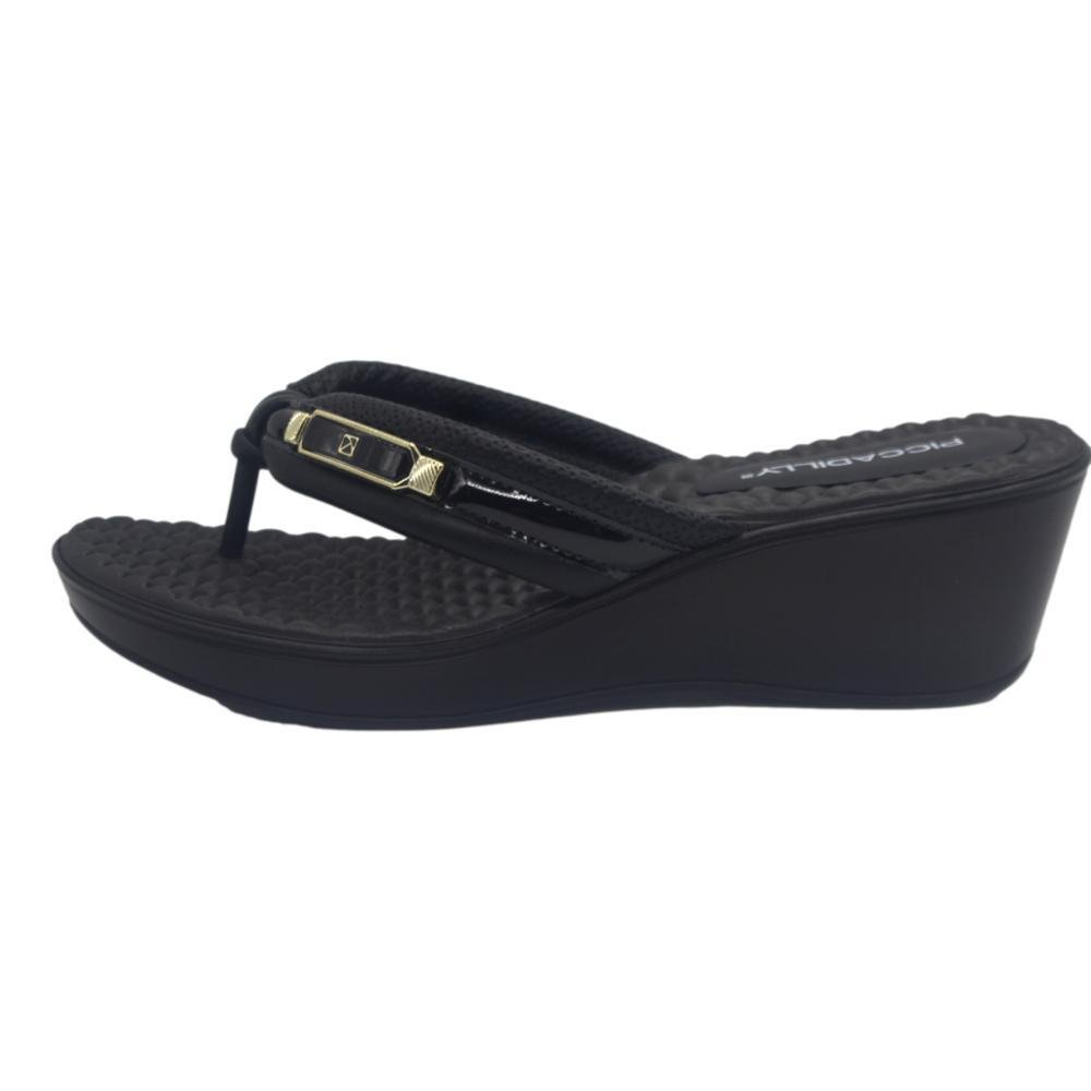 CHINELO PICCADILLY ANABELA PONTILHADO FEMININO 540417