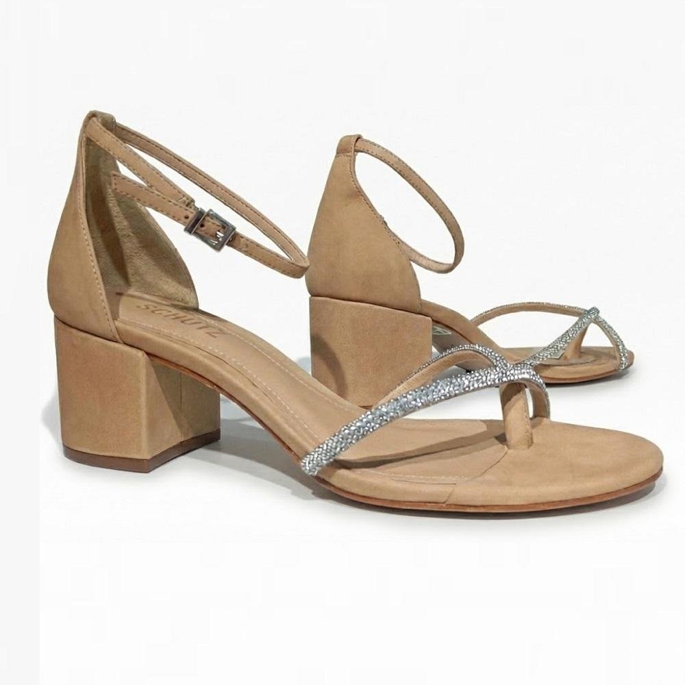 SANDÁLIA SCHUTZ STRASS FEMININA S200010904