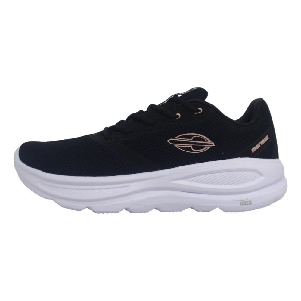TÊNIS ESPORTIVO MORMAII PUSH FEMININO 204108 Preto 2