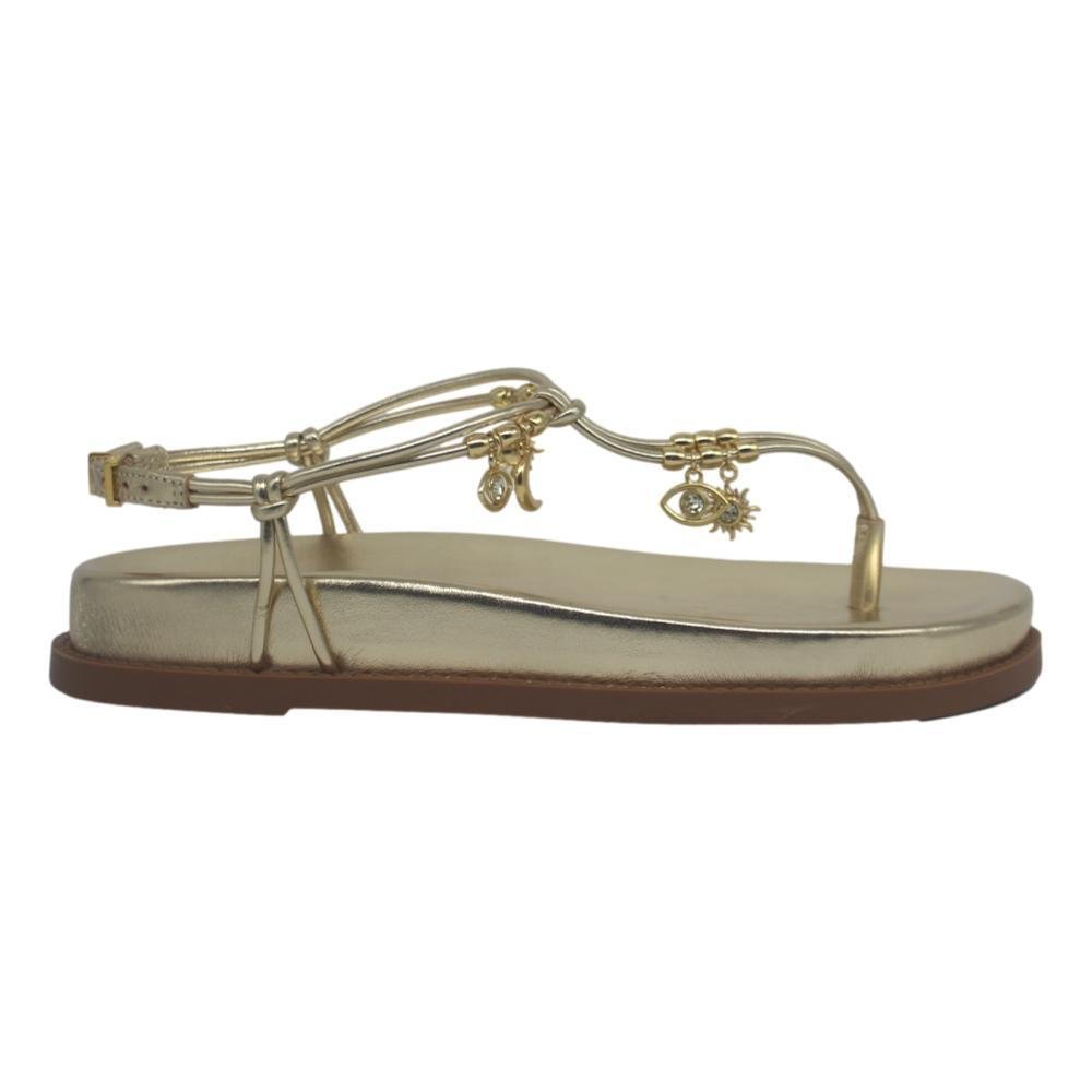 SANDÁLIA PAPETE SCHUTZ FEMININA S215640372 Dourado 2
