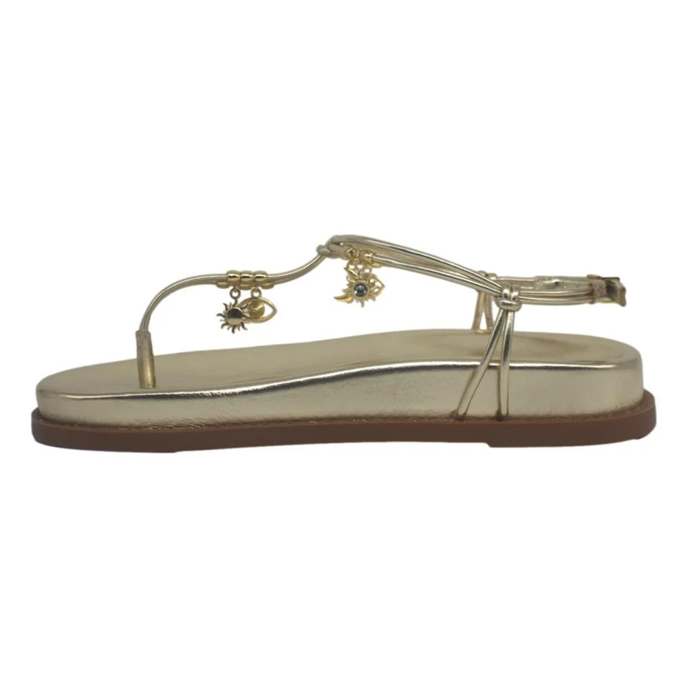 SANDÁLIA PAPETE SCHUTZ FEMININA S215640372 Dourado 3