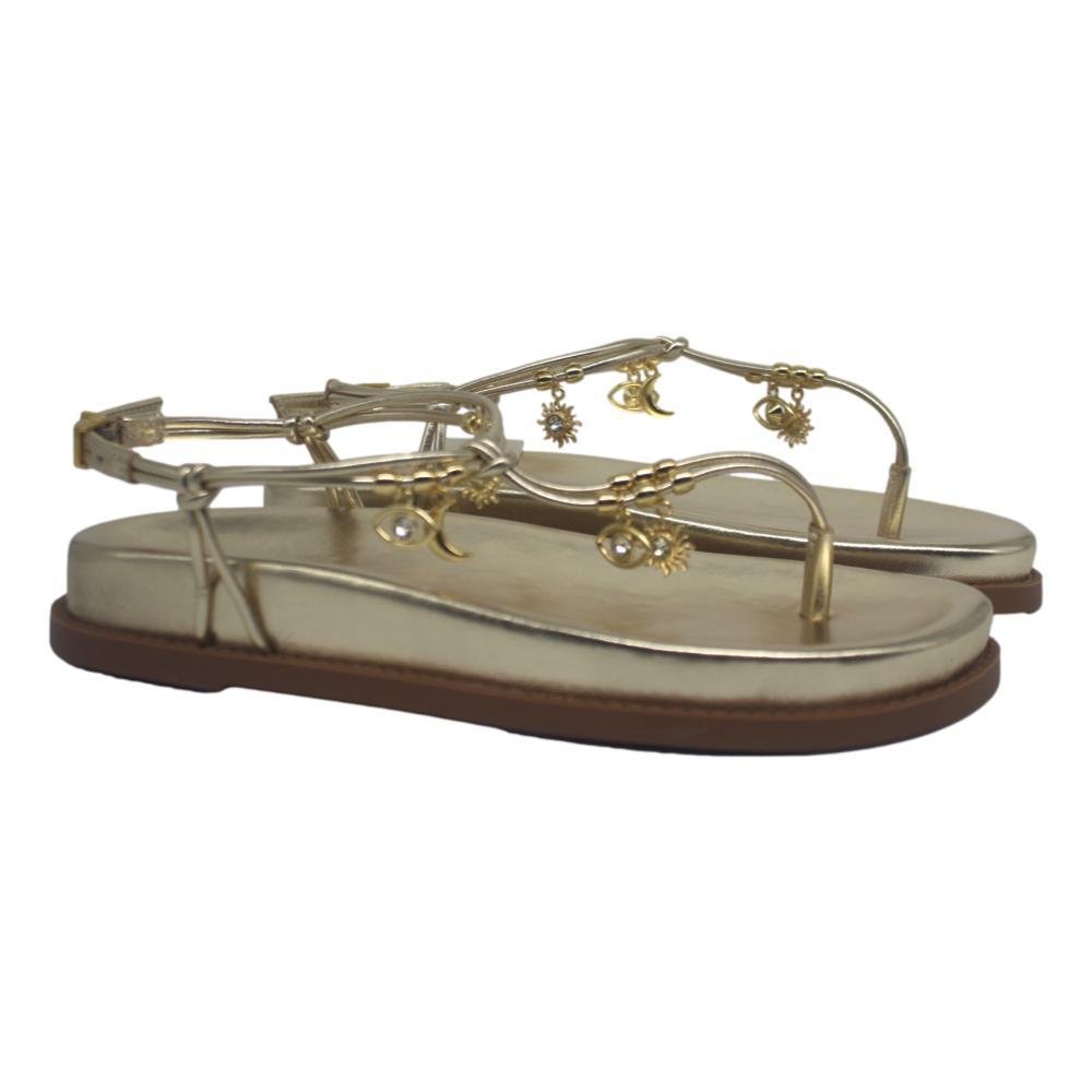 SANDÁLIA PAPETE SCHUTZ FEMININA S215640372 Dourado 4