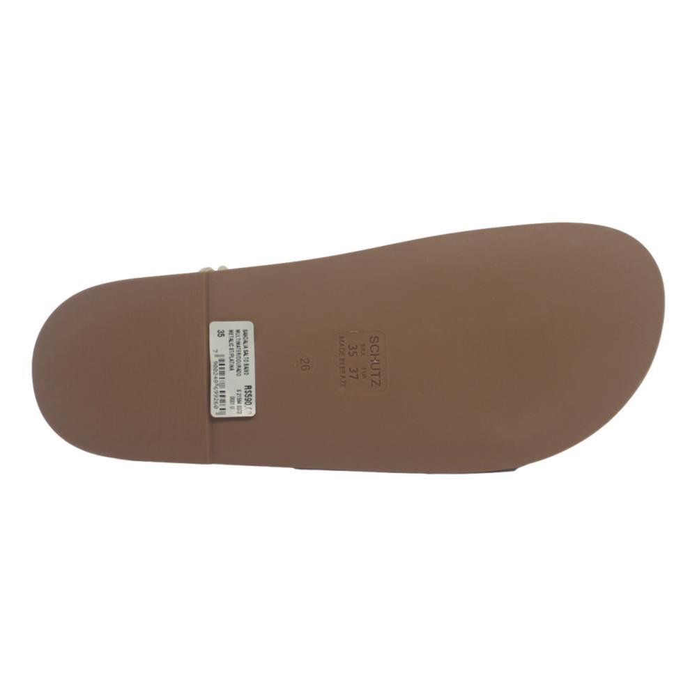 SANDÁLIA PAPETE SCHUTZ FEMININA S215640372 Dourado 6