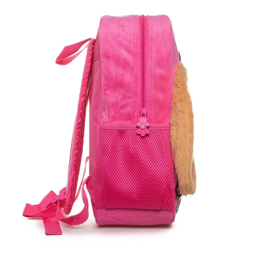 MOCHILA LUXCEL PATRULHA CANINA INFANTIL MENINA IS42021PA Rosa 3