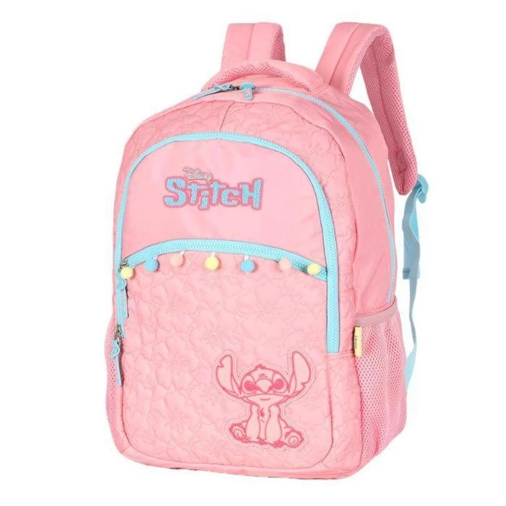 MOCHILA STITCH LUXCEL INFANTIL MENINA MS50071SC Rosa 2