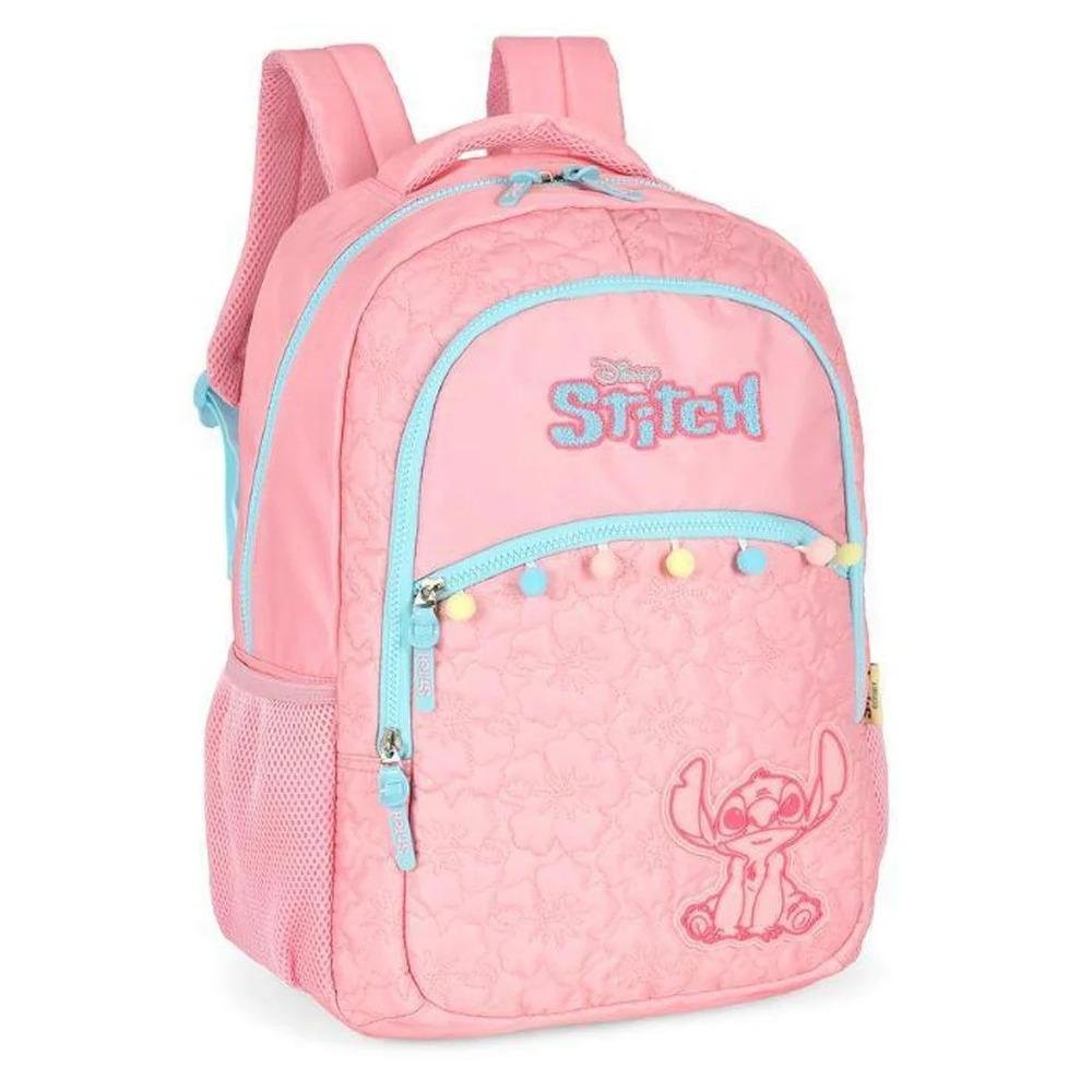 MOCHILA STITCH LUXCEL INFANTIL MENINA MS50071SC Rosa 3