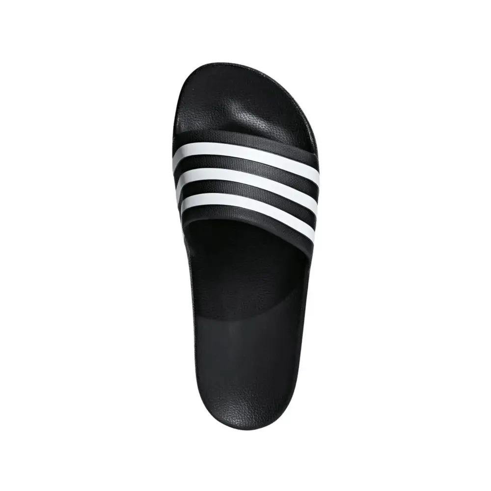 CHINELO ADIDAS SLIDE UNISSEX ADILETTE AQUA F35543 Preto 4
