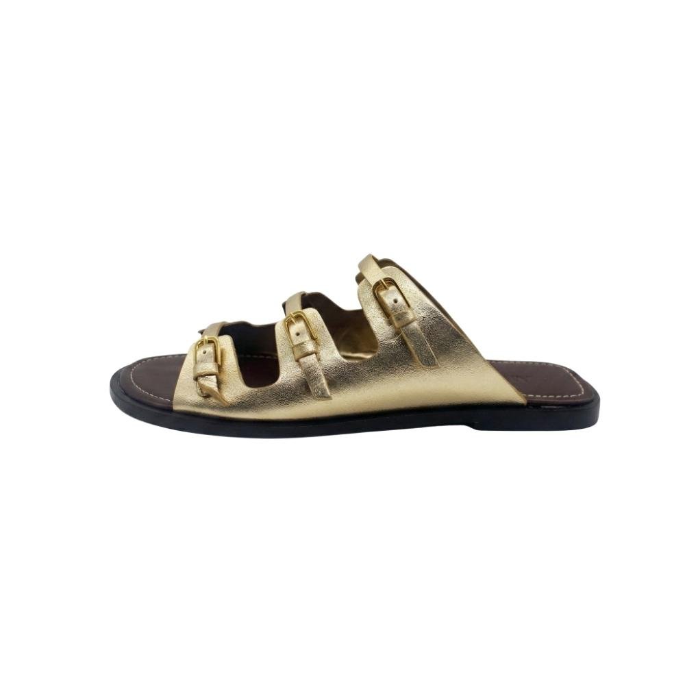 CHINELO AREZZO SLIDE FEMININO 3 TIRAS A1356900079