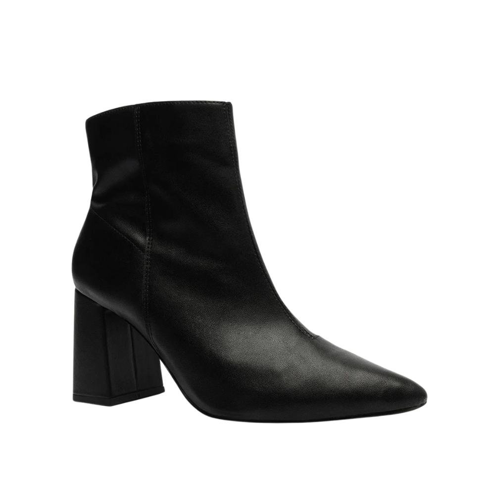 BOTA AREZZO CANO BAIXO COURO FEMININA A119620001 Preto 2