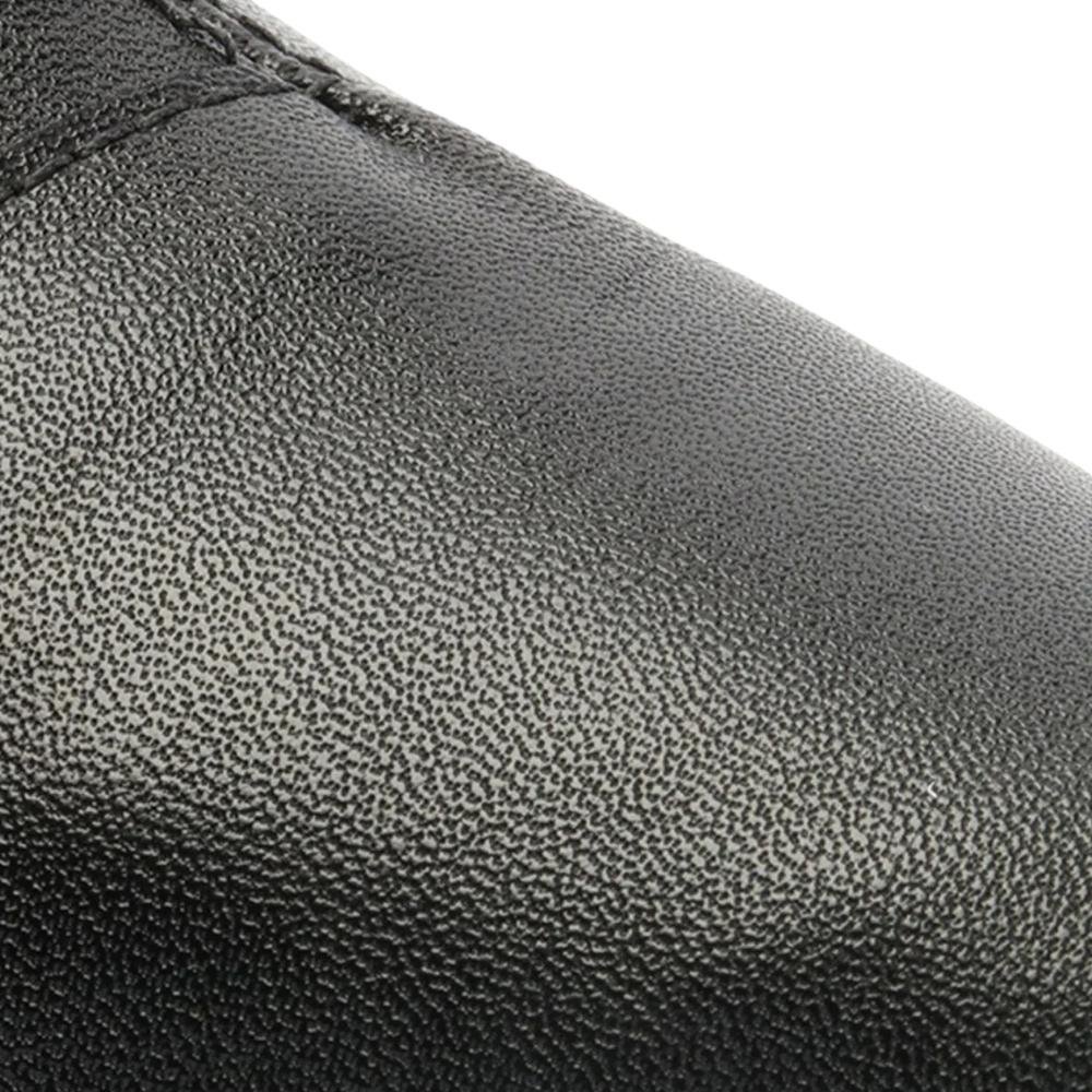 BOTA AREZZO CANO BAIXO COURO FEMININA A119620001 Preto 6
