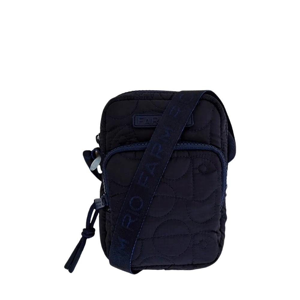 BAG FEMININA FARM GEMA LISOS PUFFER AZUL 78332555M