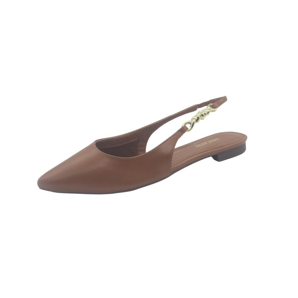 SAPATILHA ANACAPRI SLINGBACK FEMININO C300290399 Marrom 3