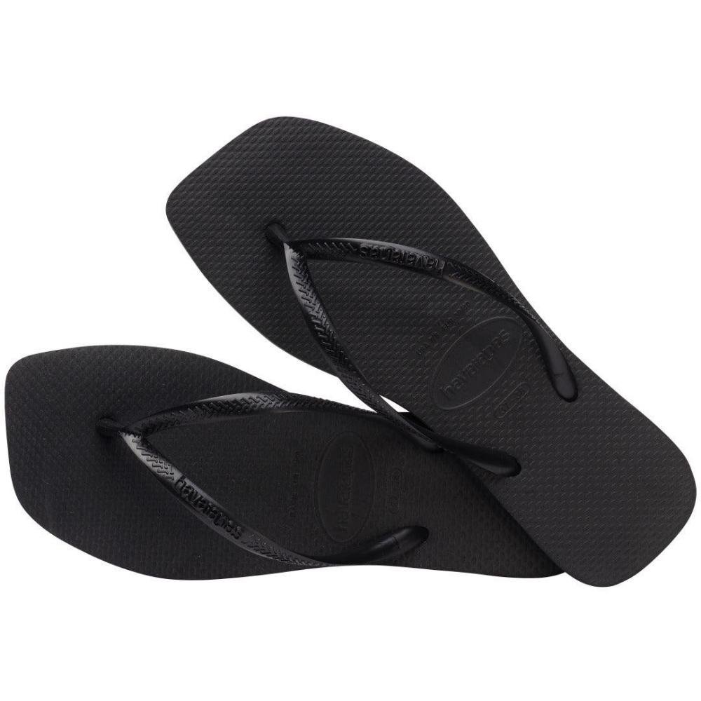 CHINELO HAVAIANAS SLIM SQUARE FEMININO 4148301 Preto 4