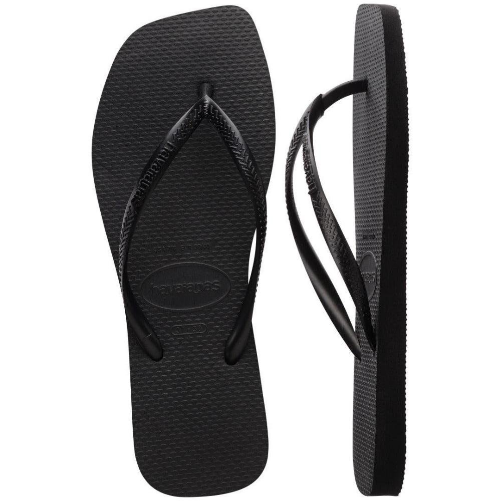 CHINELO HAVAIANAS SLIM SQUARE FEMININO 4148301 Preto 5