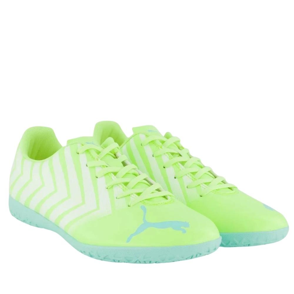 CHUTEIRA FUTSAL MASCULINA PUMA TACTO II 107064 Verde 2