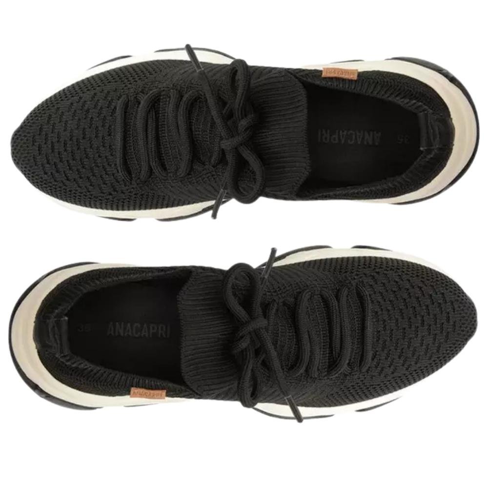 TÊNIS ANACAPRI RUNNER KNIT FEMININO C307330002 Preto 3