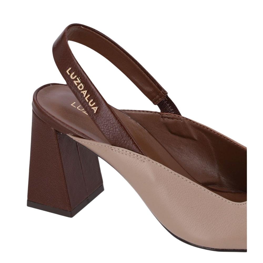 SAPATO LUZ DA LUA SLINGBACK SAARA/ATACAMA FEMININO 60980002 Bege 4
