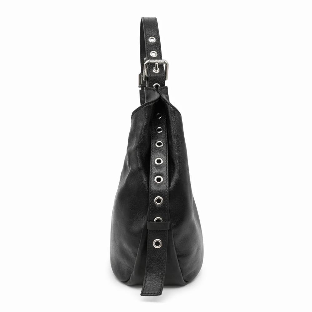 BOLSA SCHUTZ COURO FEMININA HOBO S500183299 Preto 2