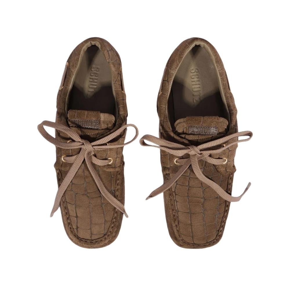 SAPATO SCHUTZ MOCASSIM FEMININO OXFORD S226280001 Marrom 3