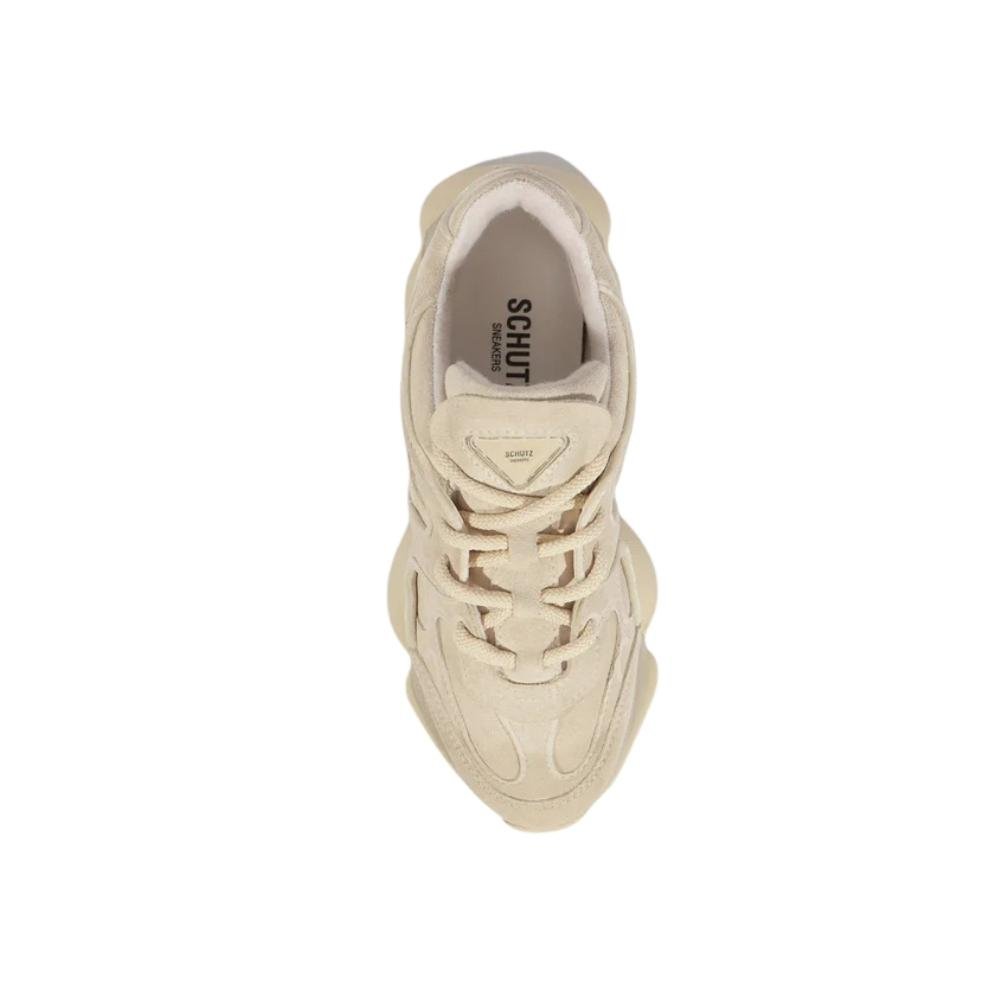 TÊNIS SCHUTZ SNEAKER BUBBLE COURO FEMININO S226100001 Bege 3