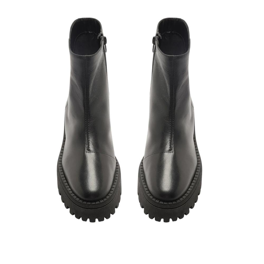 BOTA AREZZO COTURNO TRATORADO FEMININO A118430030 Preto 3