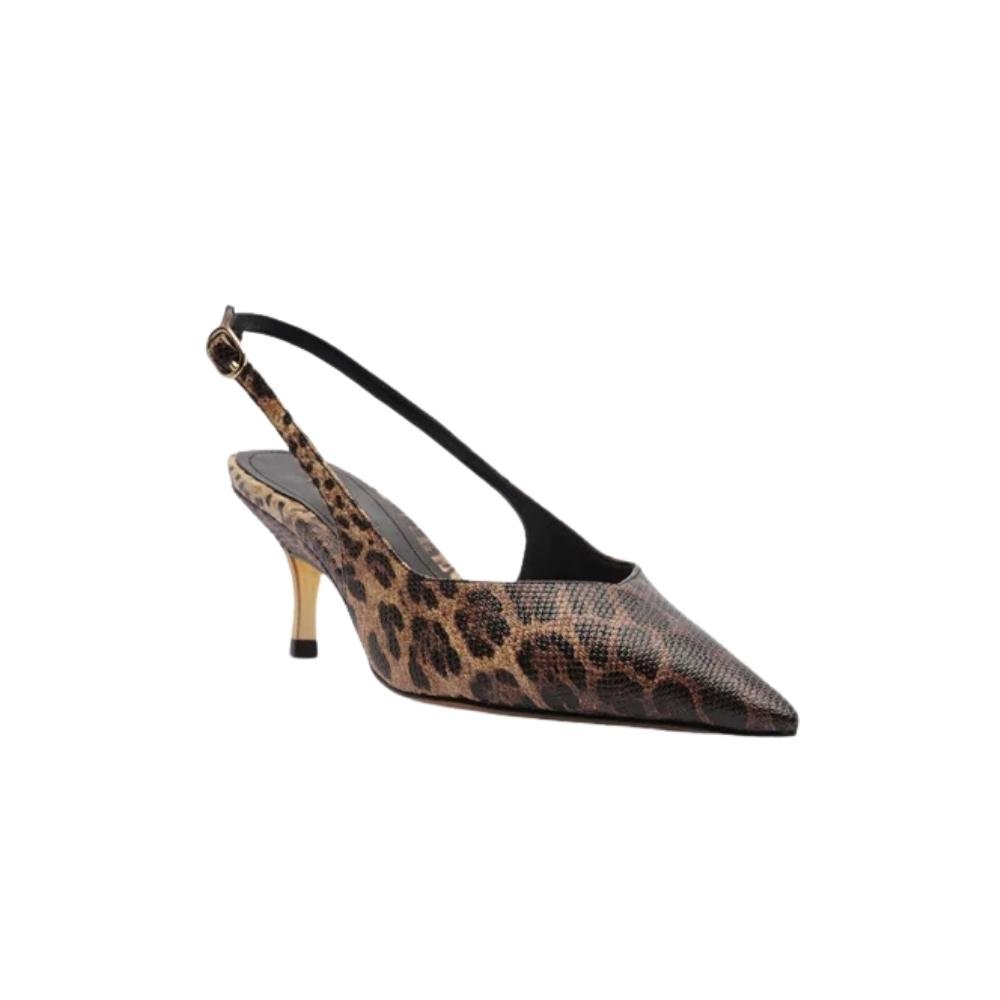 SAPATO AREZZO SLINGBACK ANIMAL PRINT FEMININO A140800001 Animal Print 2