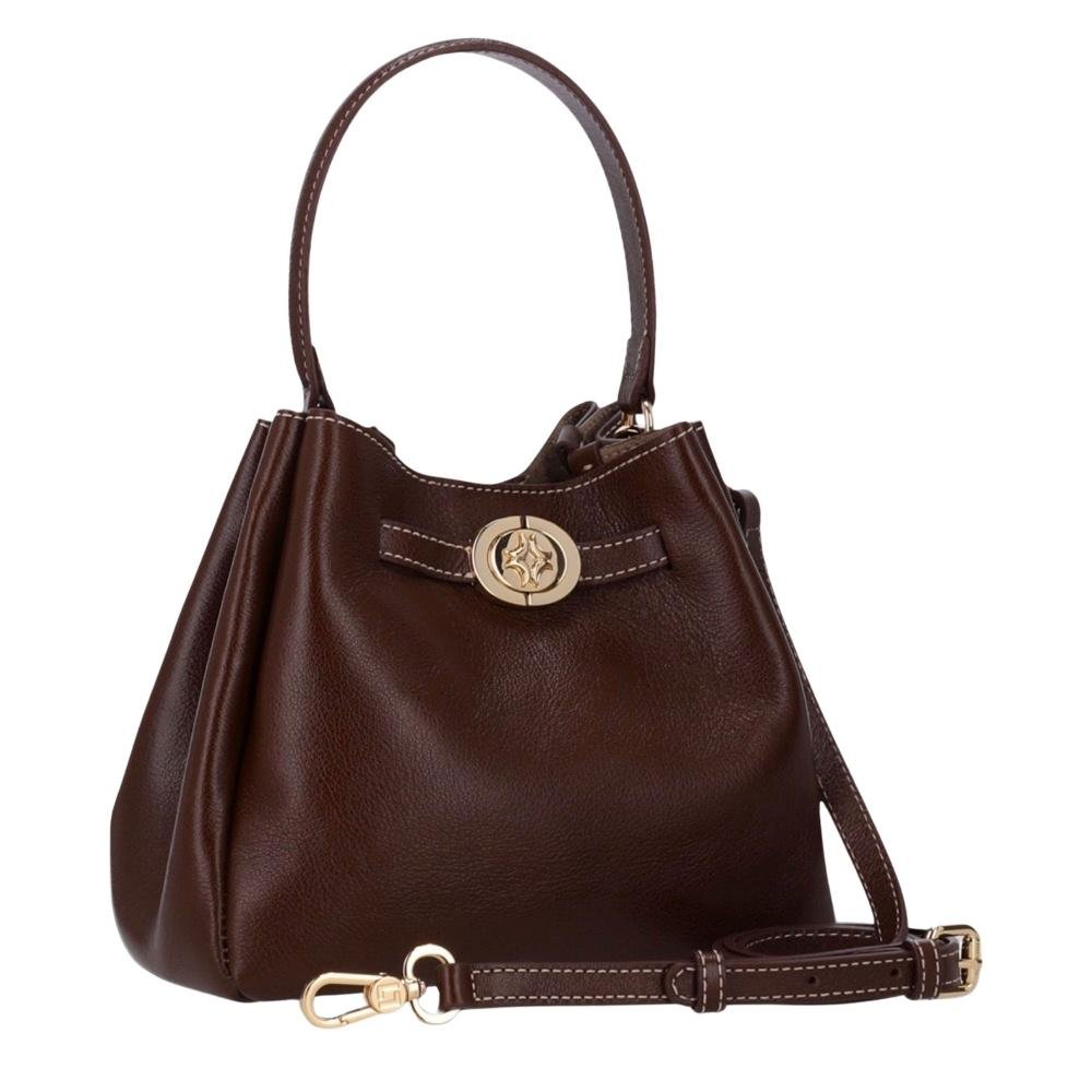 BOLSA LUZ DA LUA BUCKET FEMININA SAARA/ATACAMA 2000826 Marrom 2