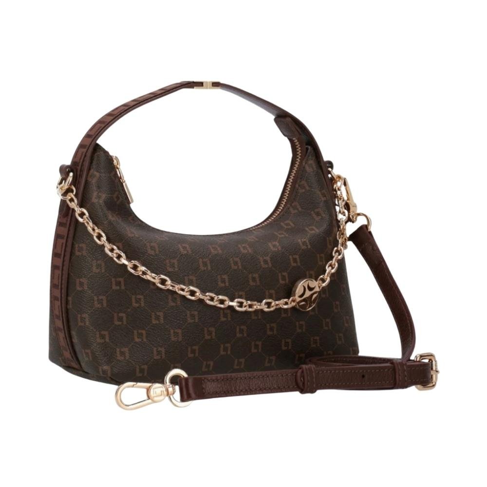 BOLSA LUZ DA LUA COURO FEMININA MONOGRAMA/ATACAMA 2000791 Marrom 2