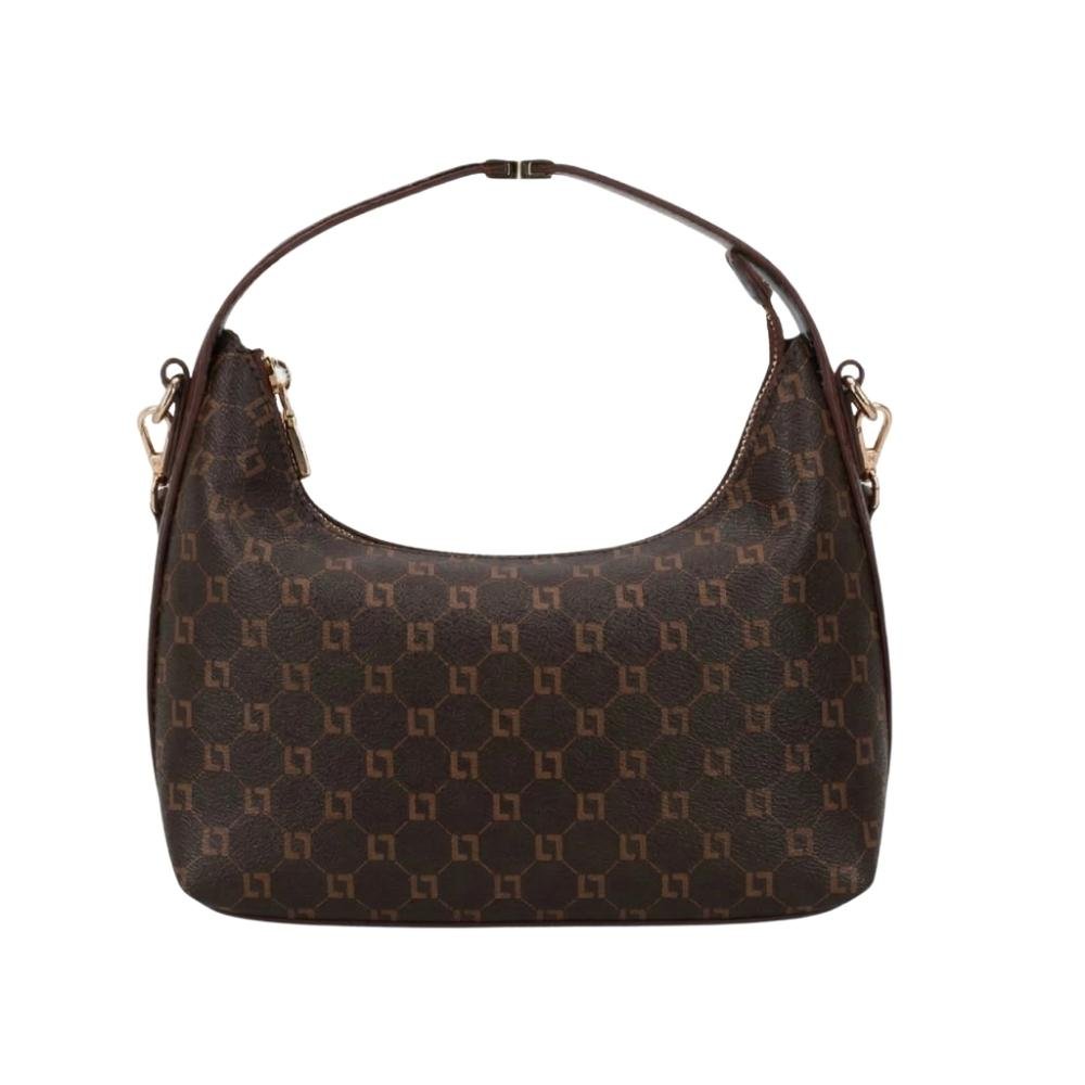 BOLSA LUZ DA LUA COURO FEMININA MONOGRAMA/ATACAMA 2000791 Marrom 3