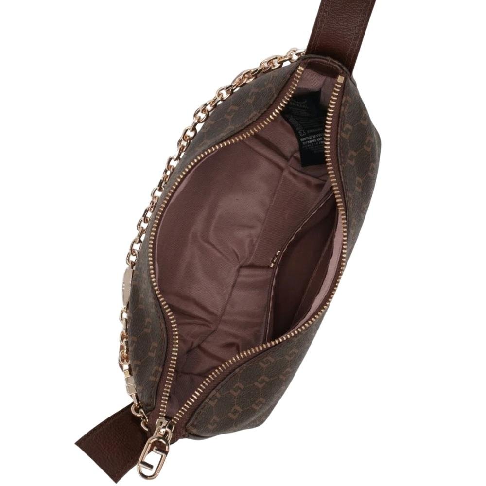 BOLSA LUZ DA LUA COURO FEMININA MONOGRAMA/ATACAMA 2000791 Marrom 4