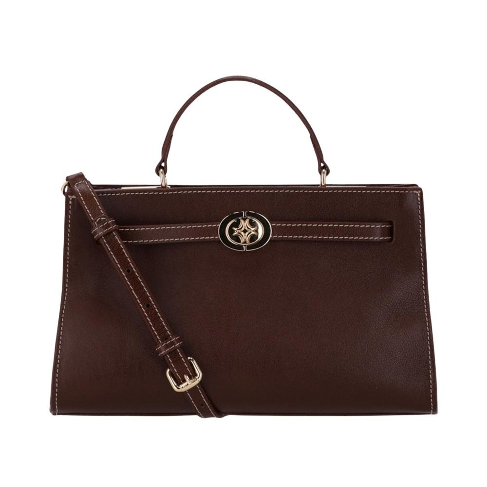 BOLSA LUZ DA LUA COURO FEMININO TOTE/ATACAMA CAMURÇA 2000828