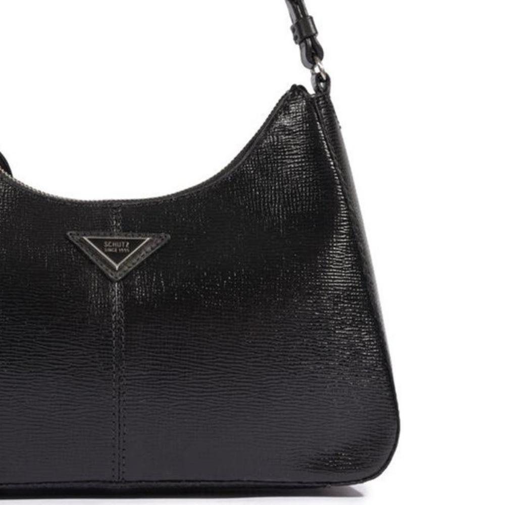 BOLSA SCHUTZ COURO FEMININA HOBO S500183291 Preto 2