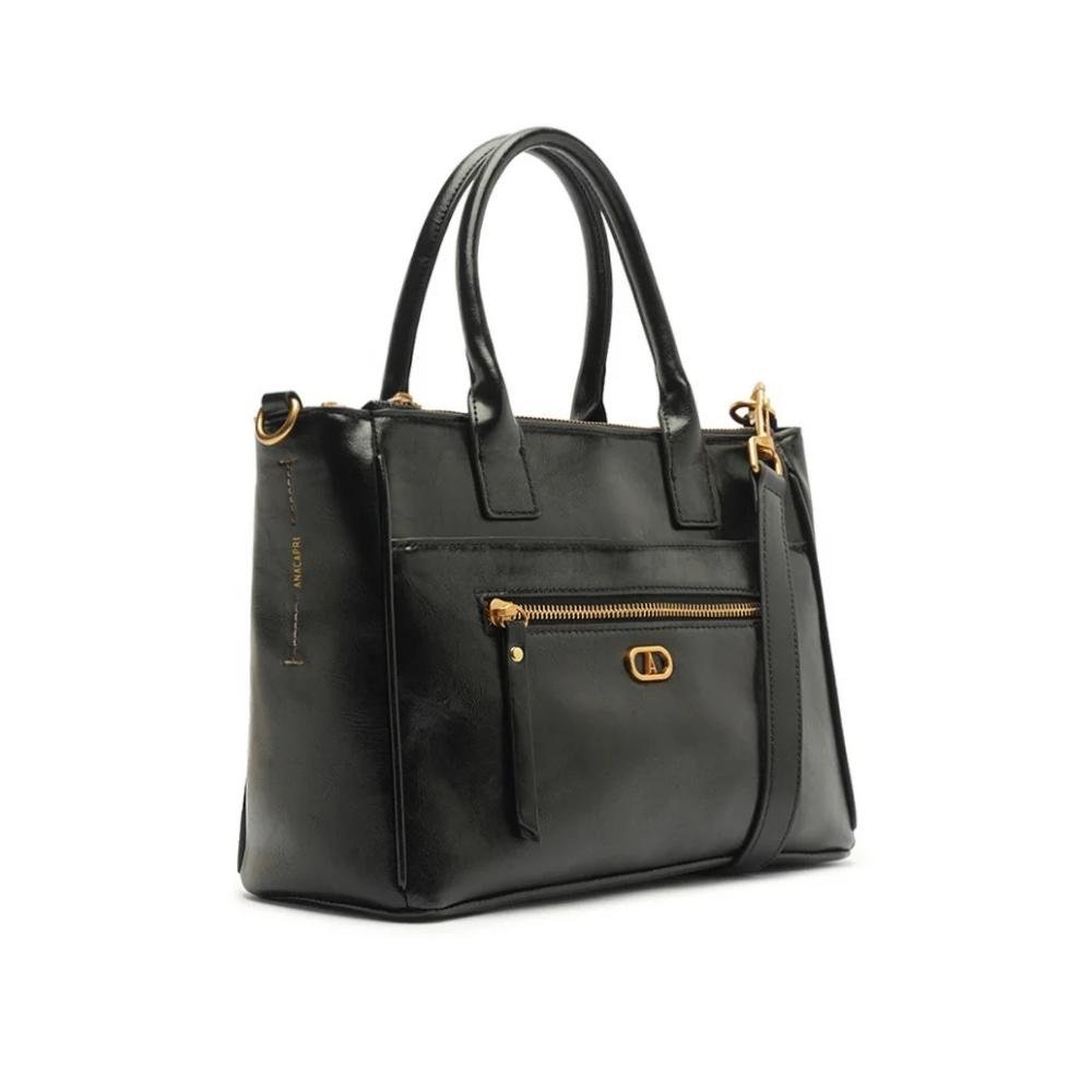BOLSA ANACAPRI FEMININA TOTE C500360075 Preto 2