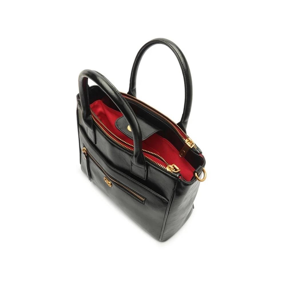 BOLSA ANACAPRI FEMININA TOTE C500360075 Preto 3