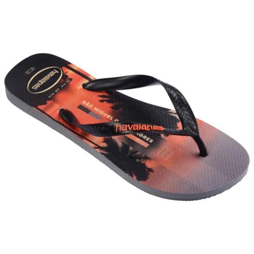 CHINELO HAVAIANAS DEDO MASCULINO TOP SURFER I 4149971 Preto 3