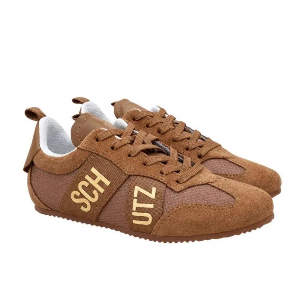 TÊNIS SCHUTZ SNEAKER FEMININO CAMURÇA RETRÔ S223640017 Marrom 2