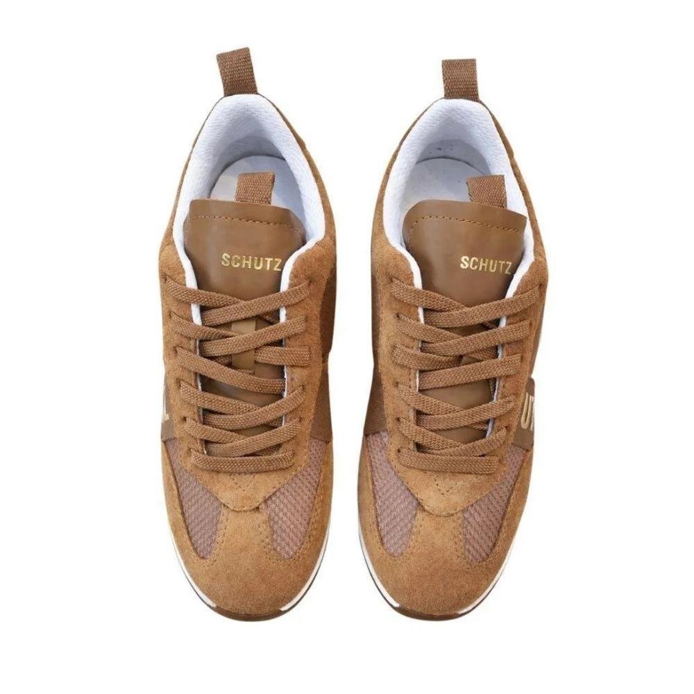 TÊNIS SCHUTZ SNEAKER FEMININO CAMURÇA RETRÔ S223640017 Marrom 3