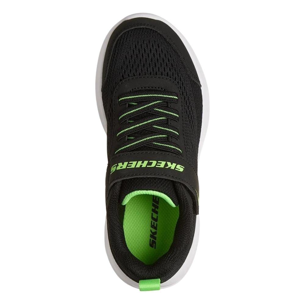 TÊNIS SKECHERS BOUNDER QUANTARUN INFANTIL MENINO 403905L Preto 3