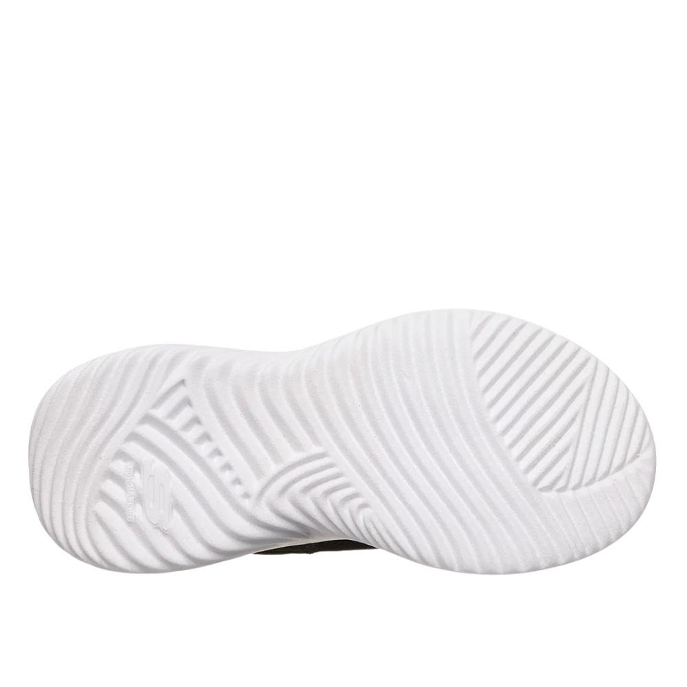 TÊNIS SKECHERS BOUNDER QUANTARUN INFANTIL MENINO 403905L Preto 4