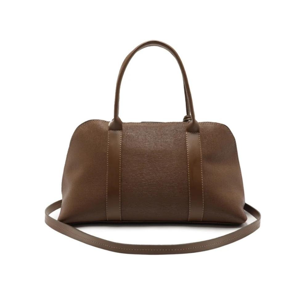 BOLSA ANACAPRI FEMININA BOWLING BAG C500162035 Marrom 2